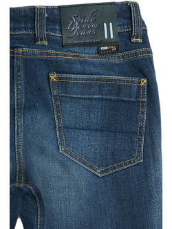 Jeansy motocyklowe damskie Spidi J-Tracker Lady długie ciemnoniebieskie