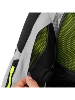Kurtka motocyklowa tekstylna Shima Hero 3.0 G2 szaro-fluo żółta