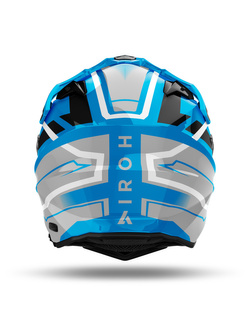 Kask integralny Airoh Commander II Mavick czarno-szaro-niebieski