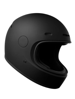 Kask integralny John Doe One Frozen czarny matowy