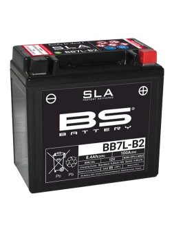 Akumulator motocyklowy BS Battery BB7L-B2 AGM zalany, bezobsługowy [12V, 8AH]