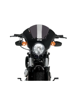 Półowiewka motocyklowa sportowa PUIG Dark Night Harley Davidson Sportster Forty-Eight XL1200X (15-20) mocno przyciemniana