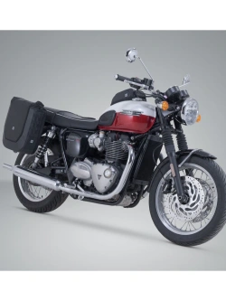 Zestaw sakw motocyklowych Legend Gear SideBag ze stelażami SW-Motech Triumph Bonneville T100 (16-)/ T120 (15-) [poj.: 2 x 16l]