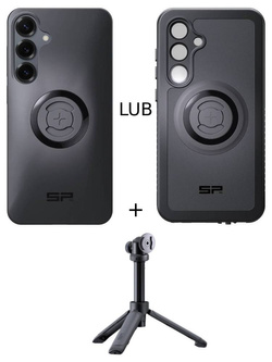 Zestaw: etui na telefon Samsung Galaxy S25+ + statyw/selfie stick SPC+ SP Connect