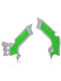 Osłony ramy Acerbis X-Grip Kawasaki (wybrane modele) czarno-biały