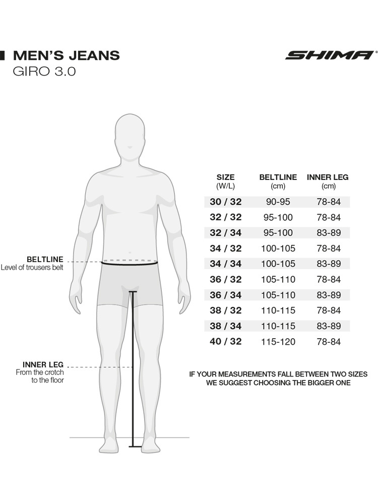 Jeansy motocyklowe Shima Giro 3.0 czarne