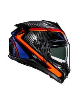Kask integralny HJC F72 Carbon Kairo czarno-pomarańczowy