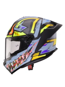 Kask integralny Caberg Roxter Hunter czarno-szary-fluo