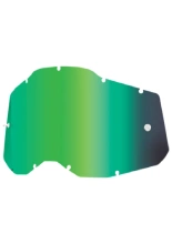 Szybka do gogli dziecięcych 100% Accuri 2 Junior, Strata 2 Junior lustrzana zielone