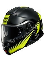 Kask szczękowy Shoei Neotec II Separator TC-3 czarno-żółty