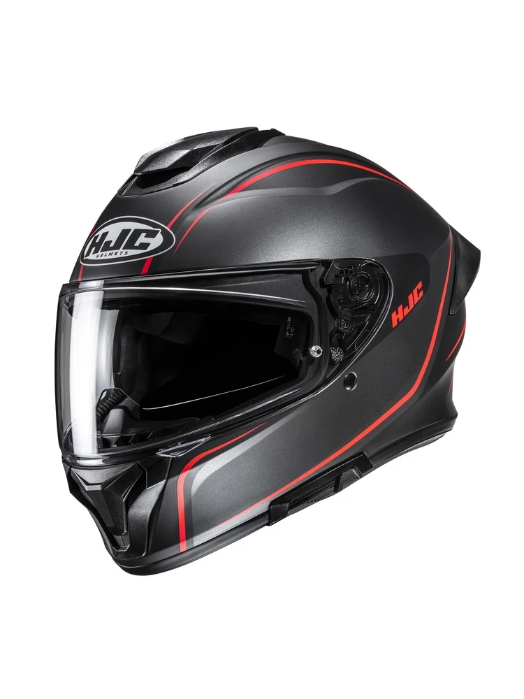 Kask integralny HJC C71 Quez czarno-pomarańczowy
