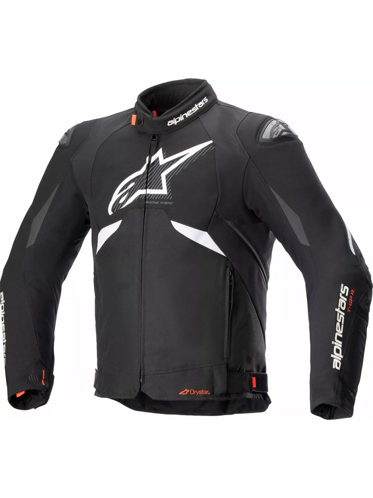 Kurtka motocyklowa tekstylna Alpinestars T-GP R v3 Drystar czarno-biała