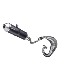 Pełny układ wydechowy LeoVince X-Fight Black Edition BETA RR 50 (12-22) stalowy [z homologacją]