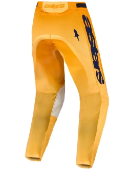 Spodnie cross Alpinestars MX Racer Amber pomarańczowo-złoto-niebieskie