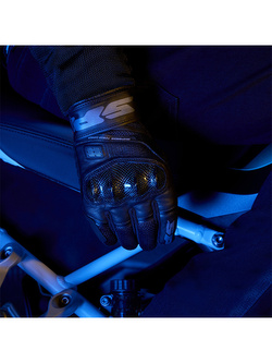 Rękawice motocyklowe letnie Spidi Power Carbon czarne