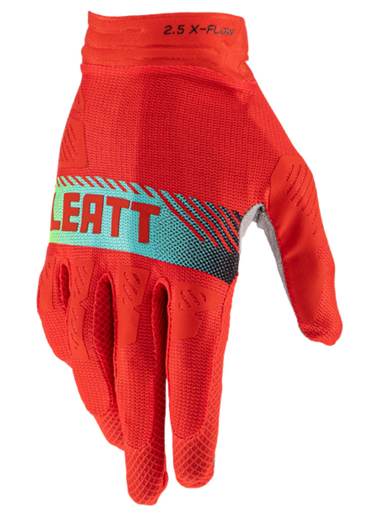 Rękawice cross Leatt Moto 2.5 X-Flow czerwone
