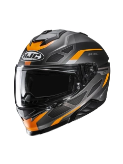 Kask integralny HJC i71 Zest czarno-pomarańczowy