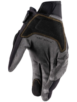 Rękawice motocyklowe Leatt Subzero 5.5 Short Stealth czarno-szare