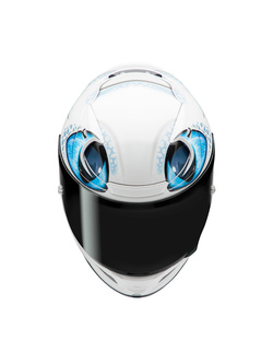 Kask integralny HJC RPHA 12 Light Fury Universal biało-niebieski