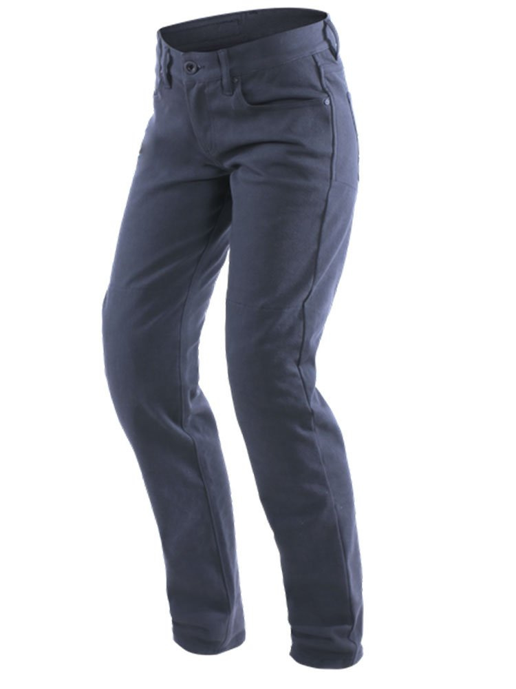 Damskie spodnie motocyklowe tekstylne Dainese Casual Regular Lady Tex niebieskie