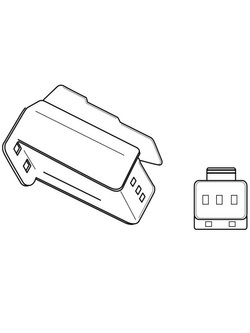 Przewody do podłączenia oświetlenia tablicy PUIG do Yamaha MT-03 (20-)