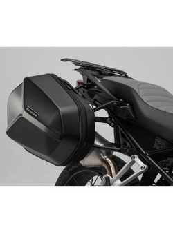 Zestaw: kufry boczne + stelaże EVO ABS Aero System Sw-Motech do Suzuki GSF 650 Bandit (06-08) / GSF 1200 Bandit (05-06) [pojemność: 2 x 25 L]