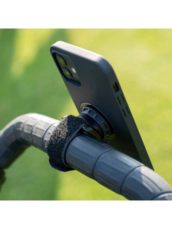 Zestaw: etui na telefon iPhone 13 mini/12 mini + uchwyt na rzep SPC+ SP Connect