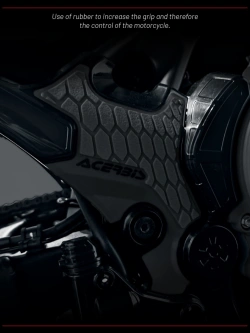 Osłony ramy Acerbis X-Grip Honda Transalp XL750 (23-) czarne