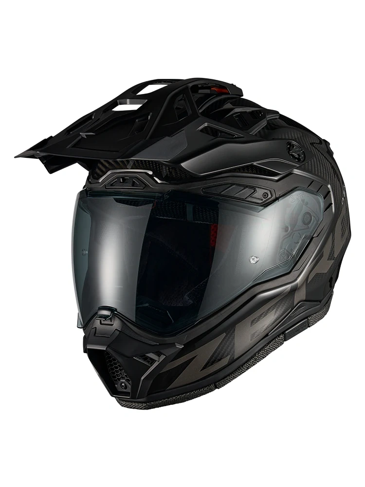 Kask adventure Nexx X.Rally Zero Pro czarny matowy