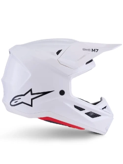 Kask enduro Alpinestars SM7 biały połysk