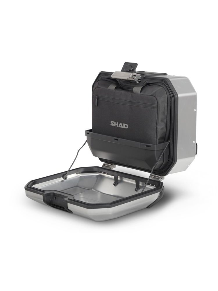 Kufer aluminiowy boczny prawy Terra Shad (pojemność: 47 litrów)