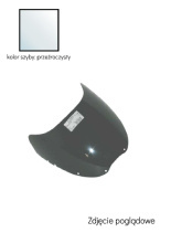 Szyba motocyklowa MRA Oryginalny kształt "O" Yamaha FZR 1000 Exup [89-90] przeźroczysta