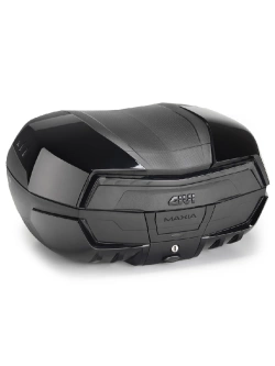 Kufer centralny GIVI Monokey V58NB Maxia 5 z dodatkowym ryglem wewnętrznym, czarny [pojemność: 58 litrów]