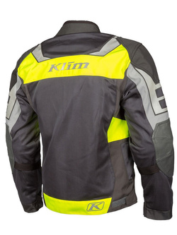 Kurtka motocyklowa tekstylna Klim Induction Pro szaro-fluo żółta