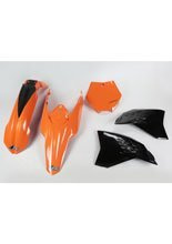 Komplet plastików UFO do KTM SX 125 / SX 250 (07-10), SX 144 (07-08), SX 150 (09-10), SX-F 250 / 450 (07-10) pomarańczowy