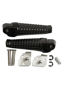 Podnóżki motocyklowe pasażera BikeTec Suzuki GSX-R 600/ 750 (96-05)/ 1000 (01-04) czarne