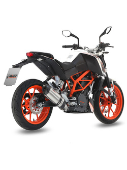 Pełny układ wydechowy (Suono) MIVV do KTM Duke 390 (13-16) srebrny