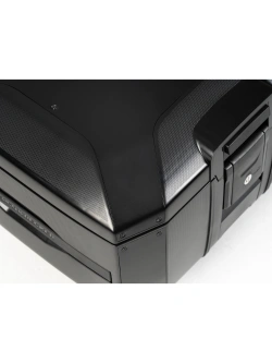 Kufer centralny plastikowy Hepco&Becker Xcore montowany na stelażu Smartrack czarny (pojemność: 40 l)