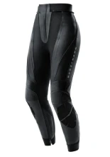 Spodnie motocyklowe damskie skórzane Rebelhorn Diva czarne