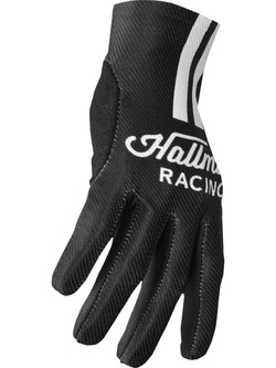 Rękawice cross Thor Hallman Mainstay Roosted czarno-białe