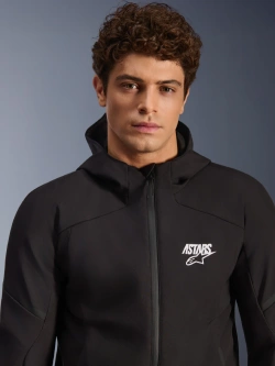 Kurtka motocyklowa tekstylna Alpinestars Aeroshell WP czarna