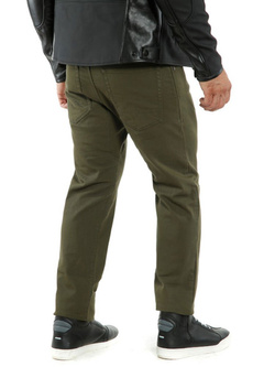 Spodnie motocyklowe tekstylne Dainese Casual Regular Tex zielone