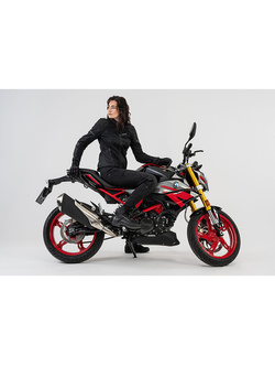 Kurtka motocyklowa damska tekstylna Shima X-Mesh 2.0 czarna