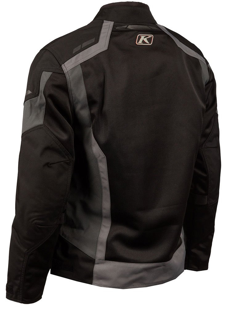 Kurtka motocyklowa tekstylna Klim Induction czarno-szara