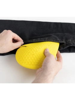 Jeansy motocyklowe Knox Colton Slim Aged Black Rust czarne