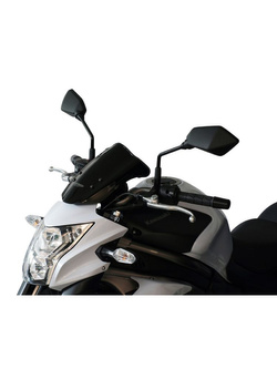 Szyba motocyklowa MRA Touring "T" Kawasaki ER 6 N (12-16) czarna