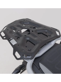 Zestaw: kufer centralny DUSC L + stelaż Adventure-rack CF Moto 450MT (23-)/ 800 MT-X (24-) [poj.: 41l]