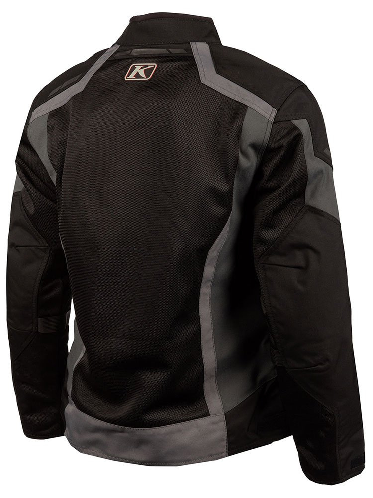 Kurtka motocyklowa tekstylna Klim Induction czarno-szara