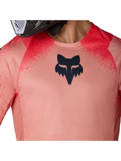 Bluza enduro Fox Flexair Vision Le Peach różowo-niebieska