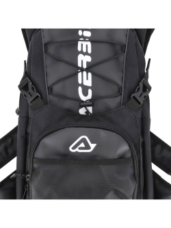 Plecak enduro Acerbis H2O Logo z bukłakiem 2 litry, czarno-biały [pojemność: 10 l]